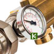 Коллектор для теплого пола с вентилями 10 выходов STOUT SMB 0468 000010